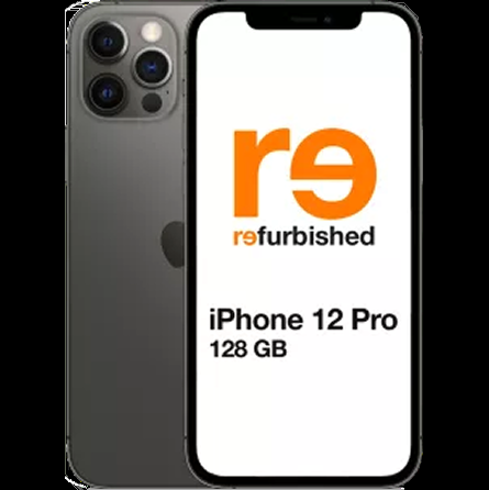 Afbeelding iPhone met het refurbished-logo Afbeelding iPhone met het refurbished-logo